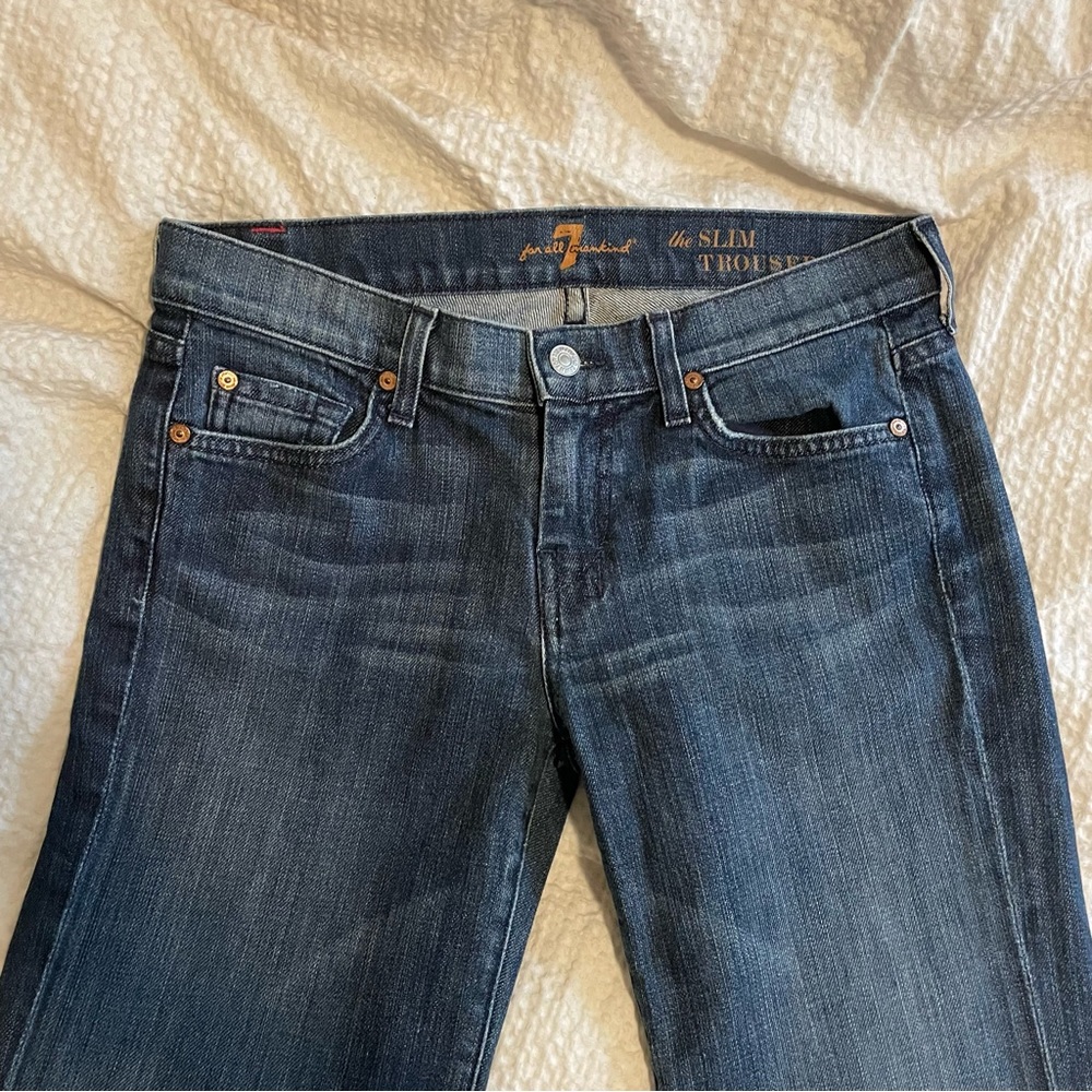 7 For All Mankind Jeans : The Slim Trouser Size 28